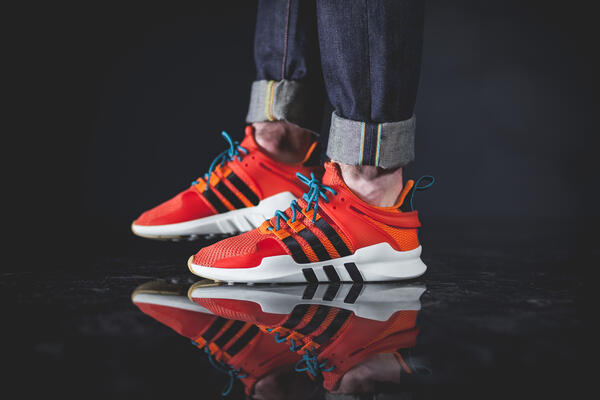 Adidas eqt support adv trace orange hotsell